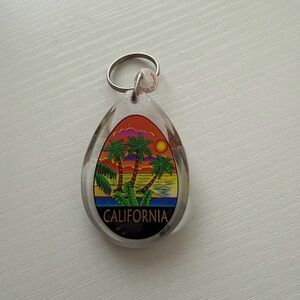 California Sunset Keychain